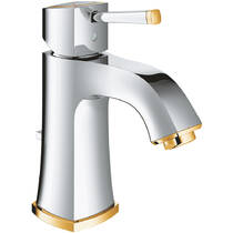 Змішувач для раковини Grohe Grandera 23303IG0 хром/золото, фото №1