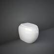 Унітаз підлоговий RAK Ceramics Cloud CLOWC1346AWHA безобідковий, фото 2