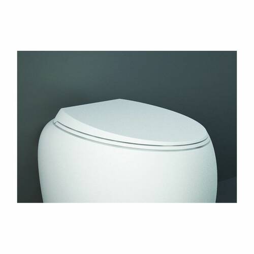 Крышка для унитаза RAK Ceramics Cloud CLOSC3901WH slim, Soft Close, Quick Release, фото 3