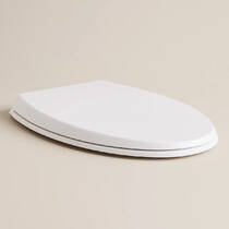 Кришка для унітазу RAK Ceramics Cloud CLOSC3901500 slim, Soft Close, Quick Release білий матовий, фото №1