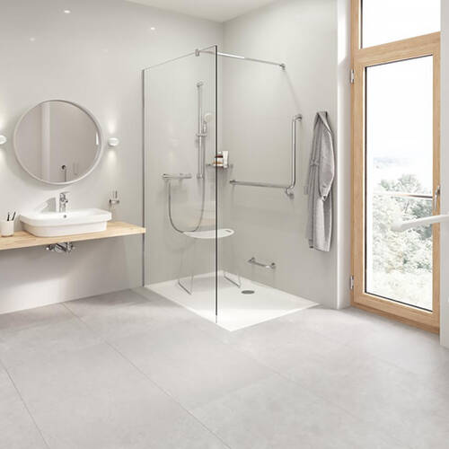 Поручень Grohe Essentials 40421001 для людей с ограниченными физическими возможностями, хром, фото 4