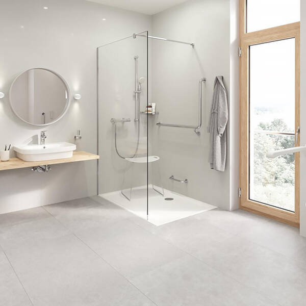 Поручень Grohe Essentials 40421001 для людей с ограниченными физическими возможностями, хром, фото 4