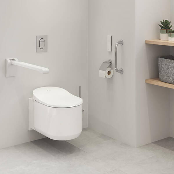 Поручень Grohe Essentials 40421001 для людей с ограниченными физическими возможностями, хром, фото 3