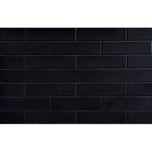 Клінкер Cerrad Elewacja Gladka Nero Szkliwiona 6,5x24,5 см, фото 1