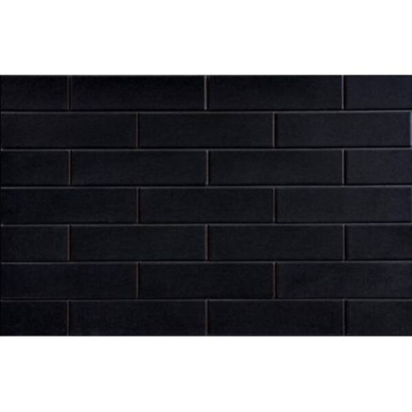 Клінкер Cerrad Elewacja Gladka Nero Szkliwiona 6,5x24,5 см, фото 1