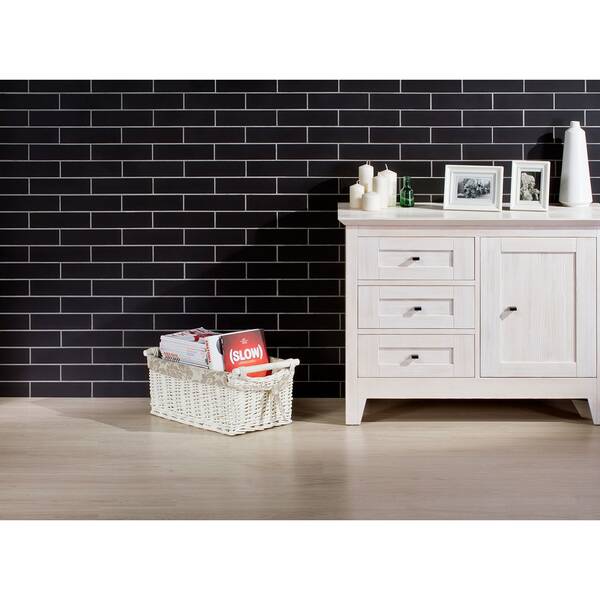 Клінкер Cerrad Elewacja Gladka Nero Szkliwiona 6,5x24,5 см, фото 2