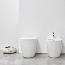 Біде підлогове NIC Design OVVIO 004 432 003 білий матовий, фото №4