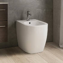 Біде підлогове NIC Design OVVIO 004 432 003 білий матовий, фото №1