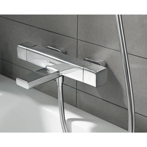 Смеситель для ванны Hansgrohe Ecostat E 15774000 с термостатом, фото 3