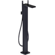Смеситель для ванны Axor MyEdition 47440350 напольный, черный матовый, фото №1