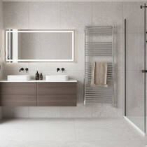 Полотенцесушитель водяной Mario Гера 1500х600/570 1500х600 мм полированная нержавеющая сталь, фото №1