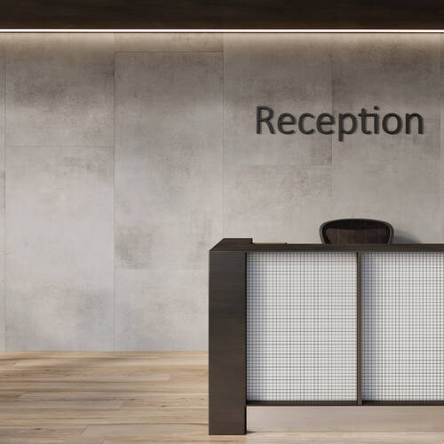 Керамограніт Cerrad Gres Concrete Gris Rect. 79,7x79,7 см, фото 3