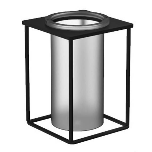 Склянка Devit UP 7010120B окремостояча чорний матовий, фото 1