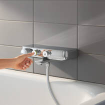 Змішувач для ванни Grohe Grohtherm SmartControl 34718000 з термостатом, хром, фото №5