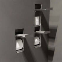 Держатель для туалетной бумаги и запасного рулона Antonio Lupi Sesamo5, фото №5