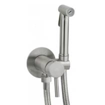 Гігієнічний душ Paffoni Tweet Round Mix ZDUP110 ST зі змішувачем, колір сталь