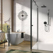 Верхний душ Kludi A-Qa 6434087-00 черный матовый, фото №3