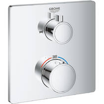 Змішувач прихованого монтажу для ванни/душу Grohe Grohtherm 24080000 з термостатом, хром, фото №1