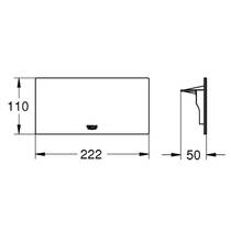 Полка стеклянная для смесителя Grohe Plus 40954000, фото №3