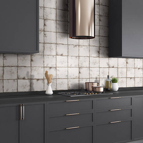 Керамограніт Mainzu Metallici White 20x20 см, фото 2