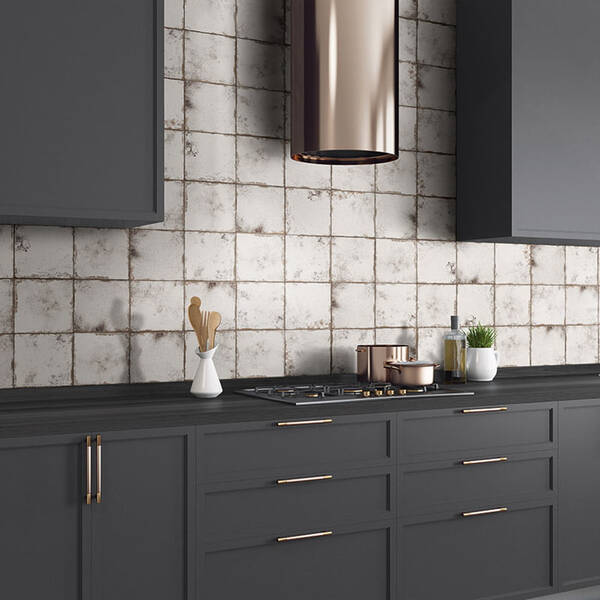 Керамограніт Mainzu Metallici White 20x20 см, фото 2