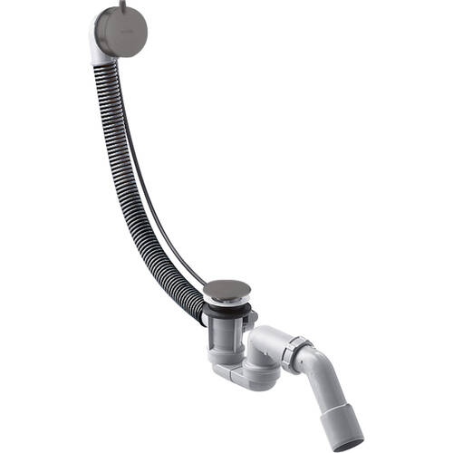 Сифон для ванни Axor Flexaplus 58316340 матовий чорний хром, фото 1