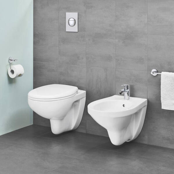 Унітаз підвісний Grohe Bau Ceramic 39427000 безобідковий, фото 4