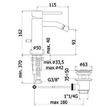 Змішувач для біде Paffoni Light LIG 131K CR хром, фото №2