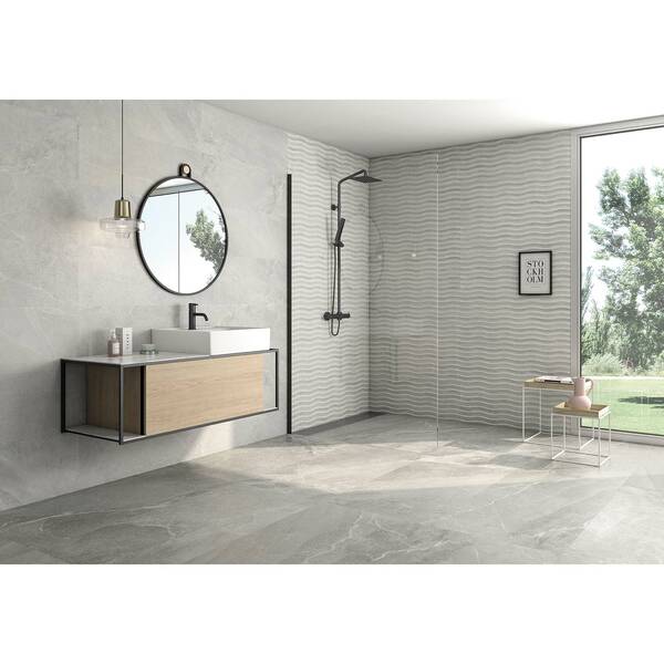 Плитка Alaplana Bodo Snow Mate 33,3x90 см, фото 2
