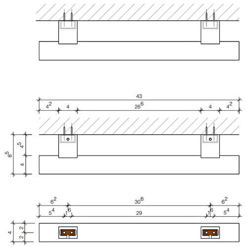 Держатель для полотенец Decor Walther Tube TB HTE443 0540200 хром, фото 2