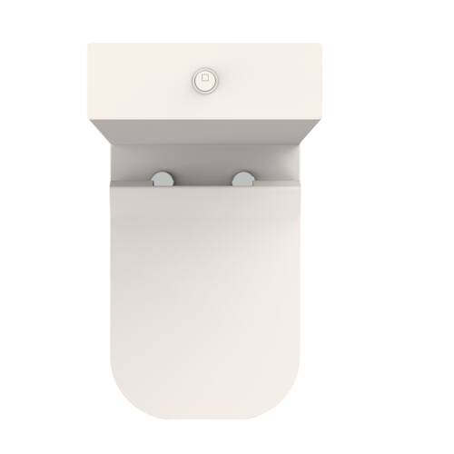 Унітаз-компакт Devit UP 3010120 безобідковий із сидінням Slim, Soft Close, quick-fix, фото 3