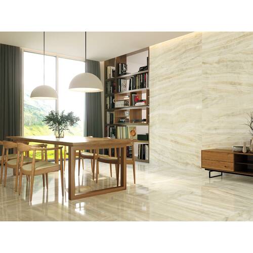 Керамограніт Baldocer Padova Panna Pulido 80x160 см, фото 2