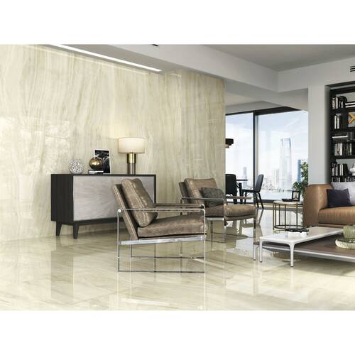 Керамограніт Baldocer Padova Panna Pulido 80x160 см, фото 3