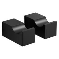 Гачок Decor Walther Corner CO HAK1 0561960 комплект 2 шт, чорний матовий, фото №1
