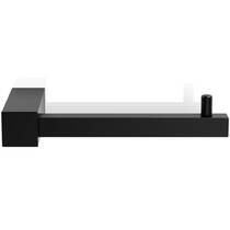Тримач для туалетного паперу Decor Walther Corner CO TPH1 0561160 без кришки, чорний матовий, фото №1