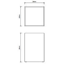 Відро для сміття Decor Walther Contract DW 112 0607560 10 л чорний матовий, фото №2