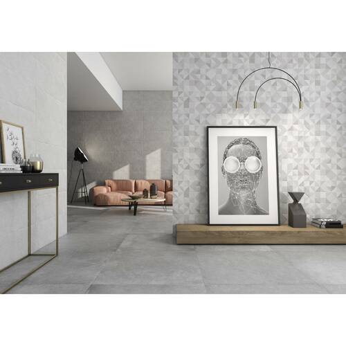 Плитка Geotiles Sibu Gris Rvl 30x90 см декор, фото 2