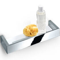 Полиця скляна Decor Walther Brick BK DA30 0593700 30 см хром/акрилове скло білий, фото №1