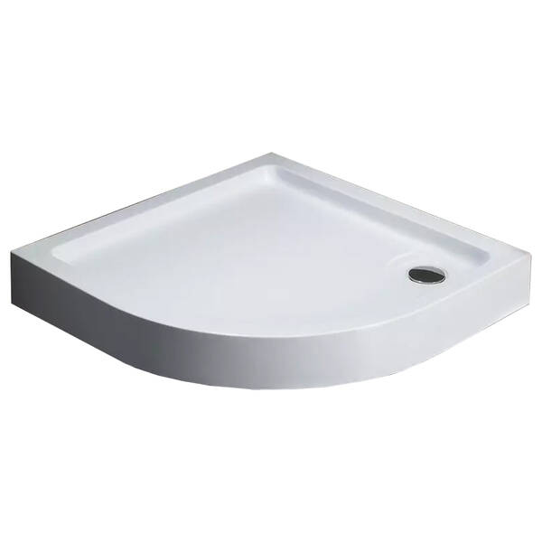 Душевой поддон Primera Frame STQ2080 80х80х13,5 см четверть круга, фото 2