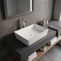 Раковина RAK Ceramics Feeling FEECT5000AWHA 50 см на стільницю, фото №1