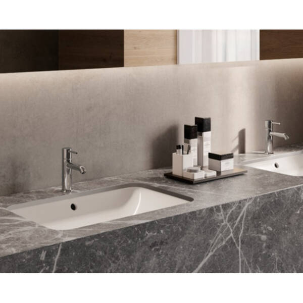 Раковина RAK Ceramics Variant VARUC55500AWHA 60 см під стільницю, фото 3