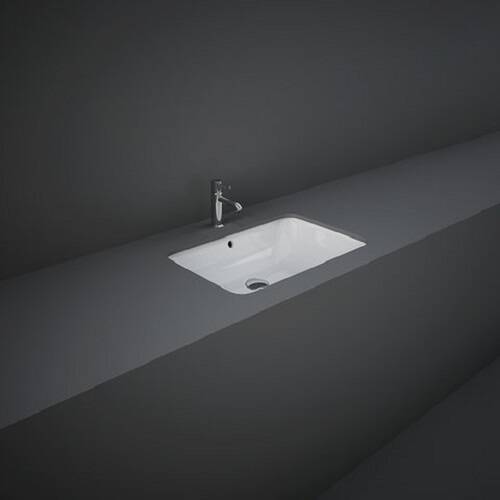 Раковина RAK Ceramics Variant VARUC55500AWHA 60 см під стільницю, фото 1