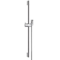 Душова штанга 65 см Hansgrohe Unica S Puro 27611000 з тримачем-слайдером та душовим шлангом 160 см, хром, фото №1