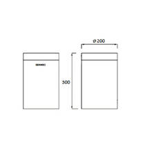 Мусорное ведро Genwec GW06 24 04 01 9,4 л нержавеющая сталь матовый, фото №2