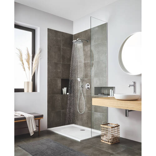 Смеситель скрытого монтажа для душа Grohe Grohtherm 24076000 с термостатом, хром, фото 6