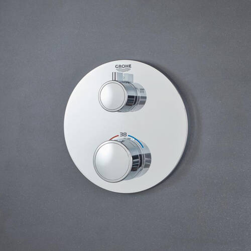 Смеситель скрытого монтажа для душа Grohe Grohtherm 24076000 с термостатом, хром, фото 3