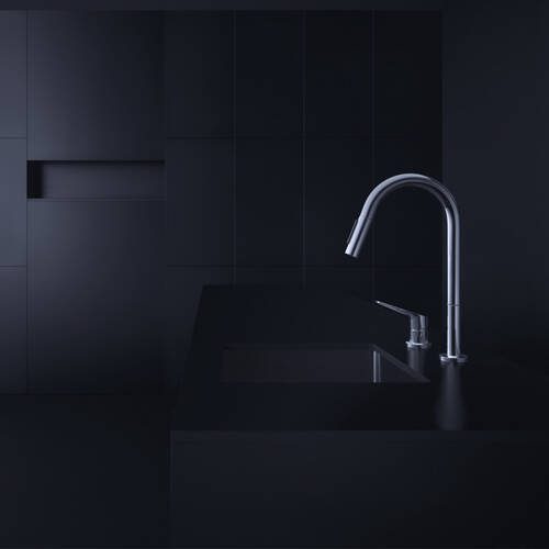 Смеситель для кухни Axor Citterio M 34822000 хром, фото 3