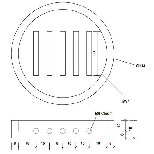 Мыльница Decor Walther Stone STS 0972155 белый матовый, фото 2