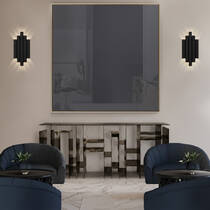 Настенный светильник ACB Robin A38140N 16/3814 Black, LED 10x2.1W 3000K, фото №1