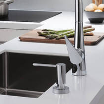Дозатор для жидкого мыла Hansgrohe A51 40448000 хром, фото №3